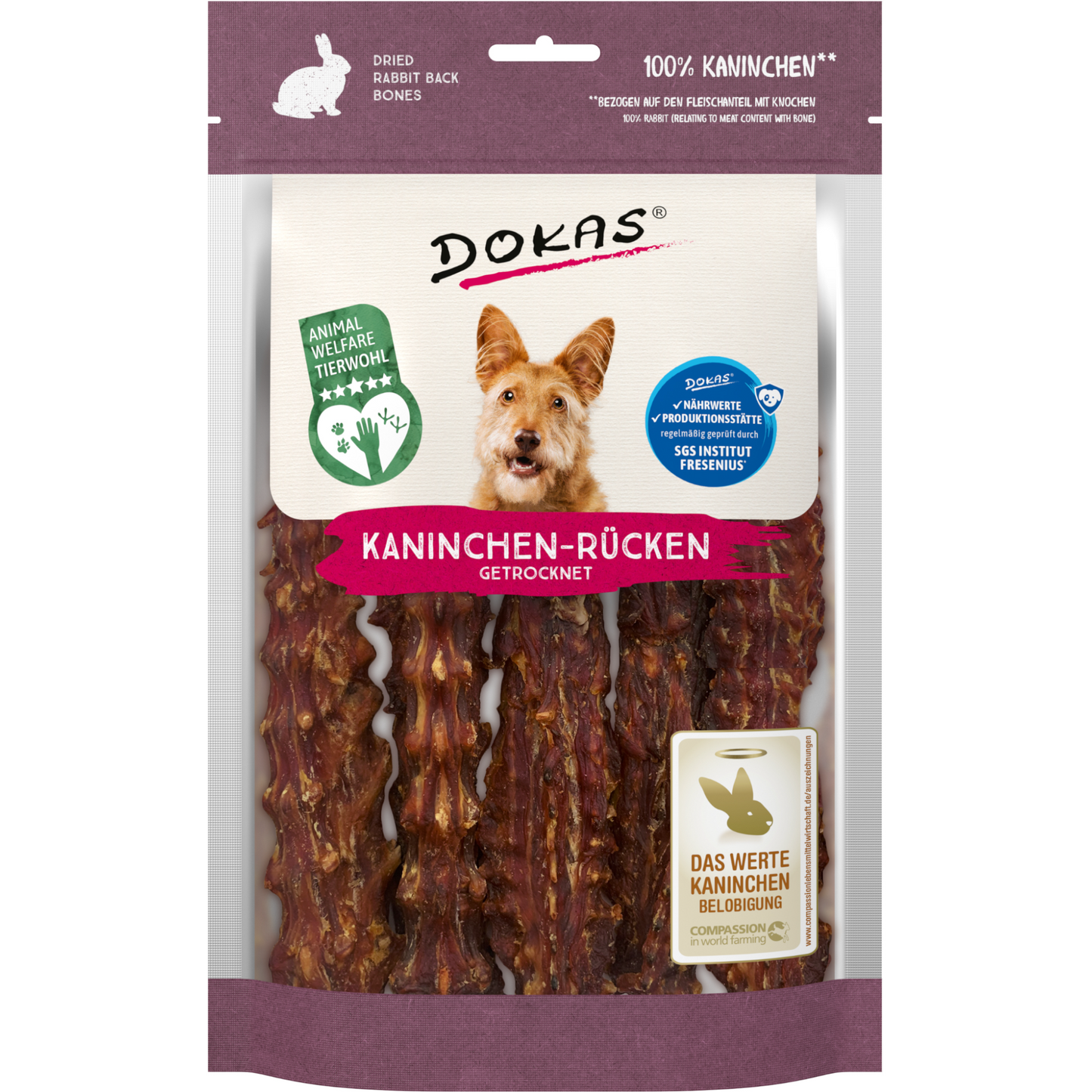 Dokas Dog - Kaninchenrücken