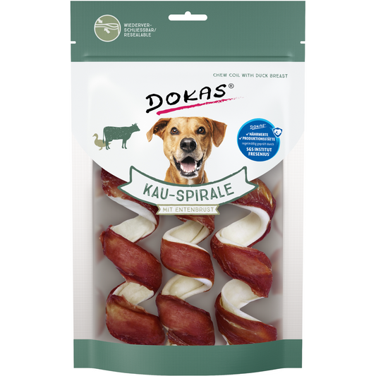 Dokas Dog - Kau-Spirale Entenbrust
