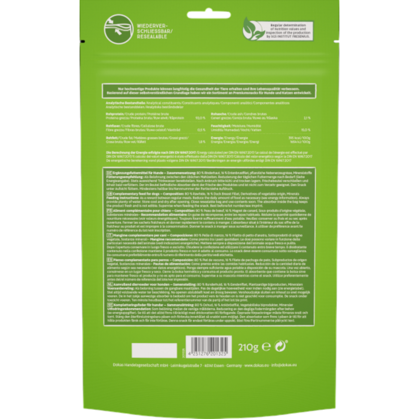 Dokas Dog - Kaurippe mit Entenbrustfilet