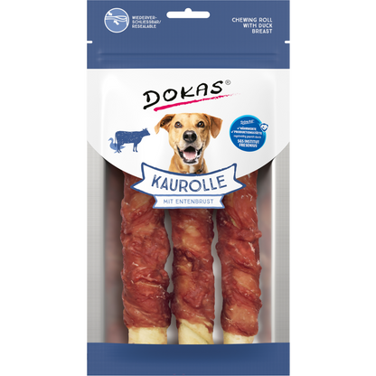 Dokas Dog - Kaurolle Entenbrust Medium