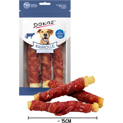 Dokas Dog - Kaurolle Entenbrust Medium