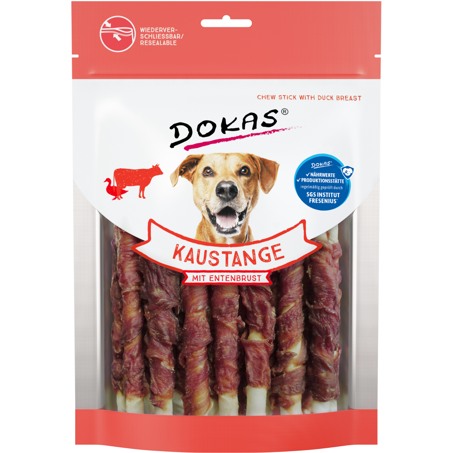 Dokas Dog - Kaustange mit Entenbrust