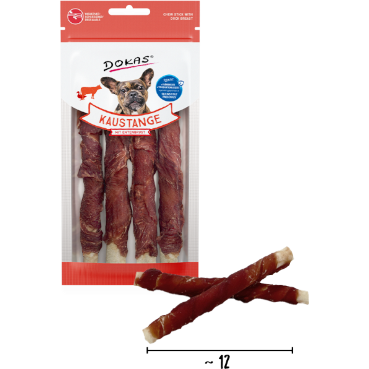 Dokas Dog - Kaustange mit Entenbrust