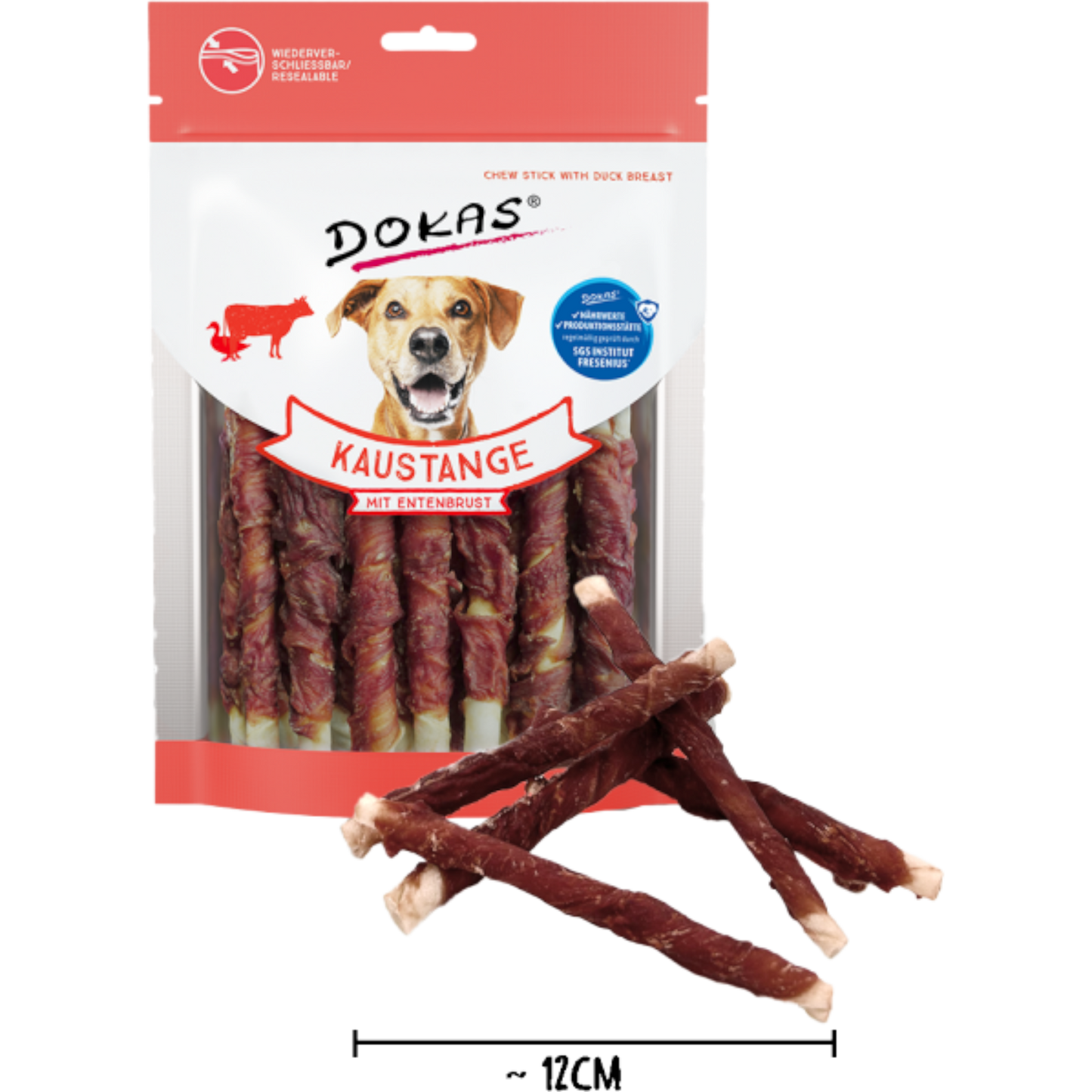 Dokas Dog - Kaustange mit Entenbrust