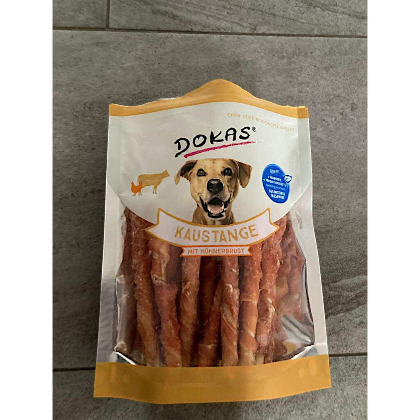 Dokas Dog - Kaustange mit Hühnerbrust