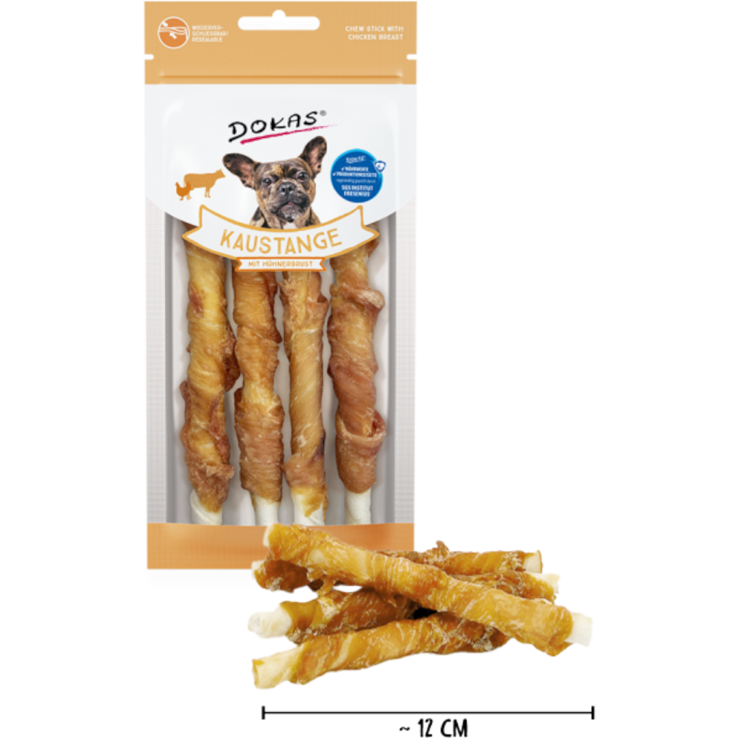 Dokas Dog - Kaustange mit Hühnerbrust