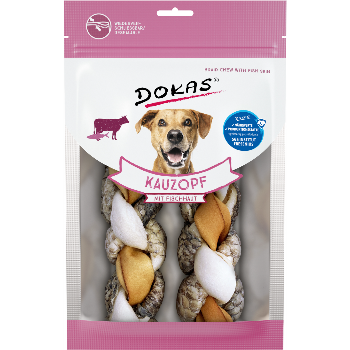 Dokas Dog - Kauzopf mit Fischhaut