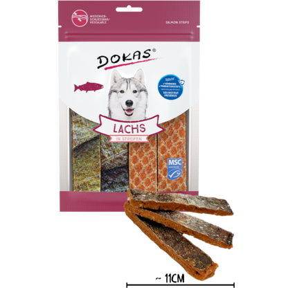 Dokas Dog - Lachs Streifen