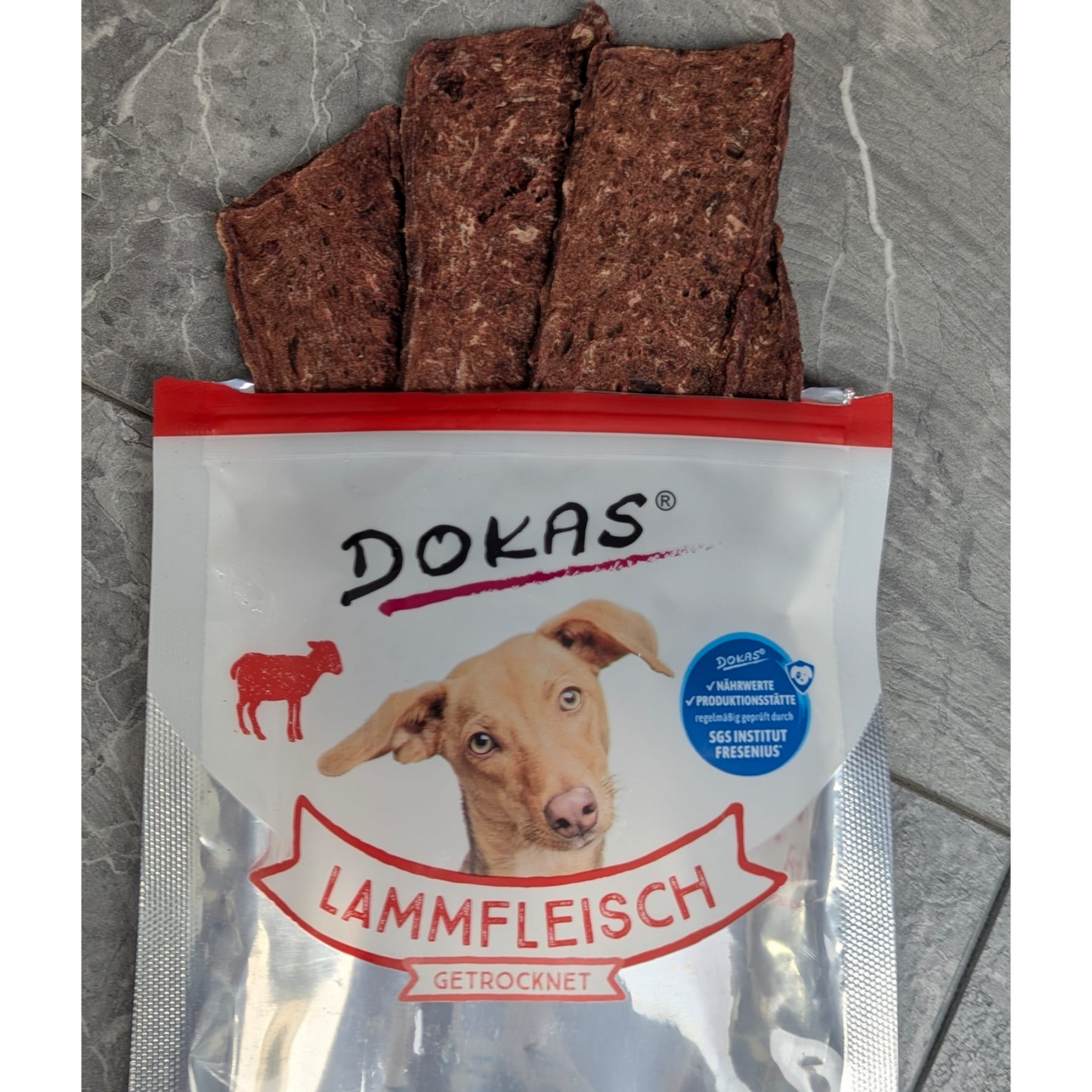 Dokas Dog - Lammfleisch getrocknet