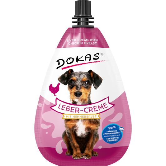Dokas Dog - Leber-Creme mit Hühnerbrust