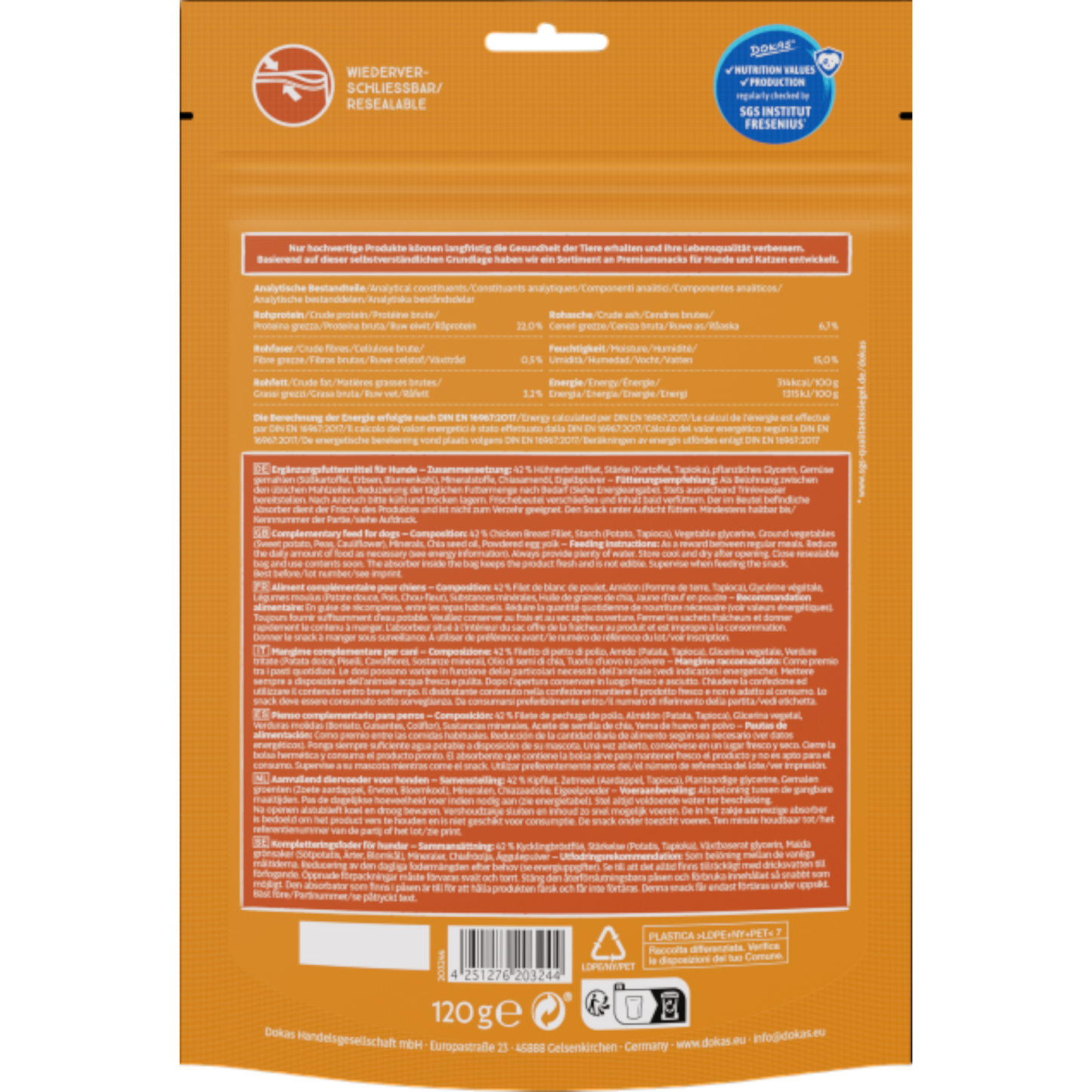 Dokas Dog - Löckchen mit Hühnerbrust