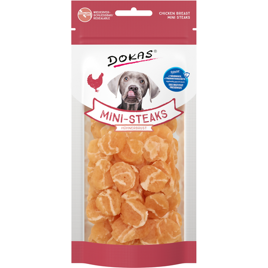 Dokas Dog - Mini Steaks Hühnerbrust