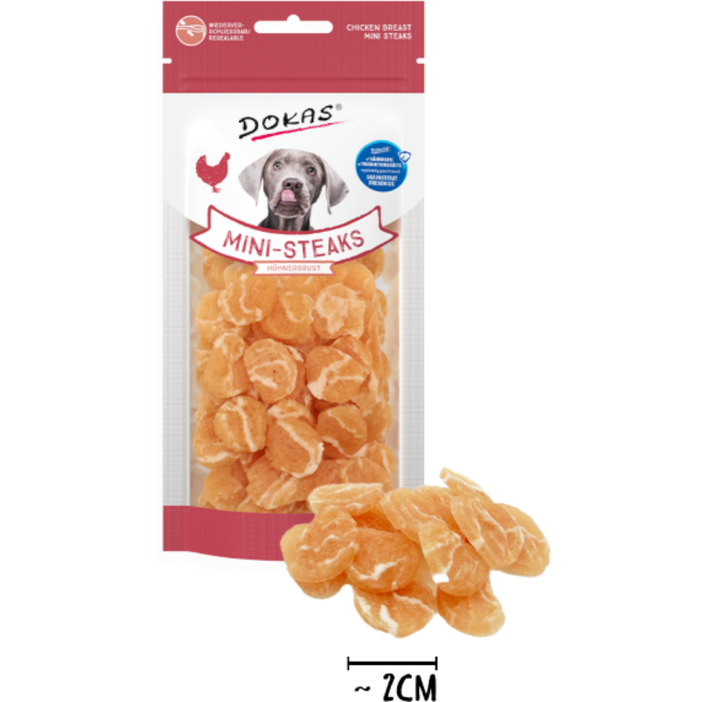 Dokas Dog - Mini Steaks Hühnerbrust