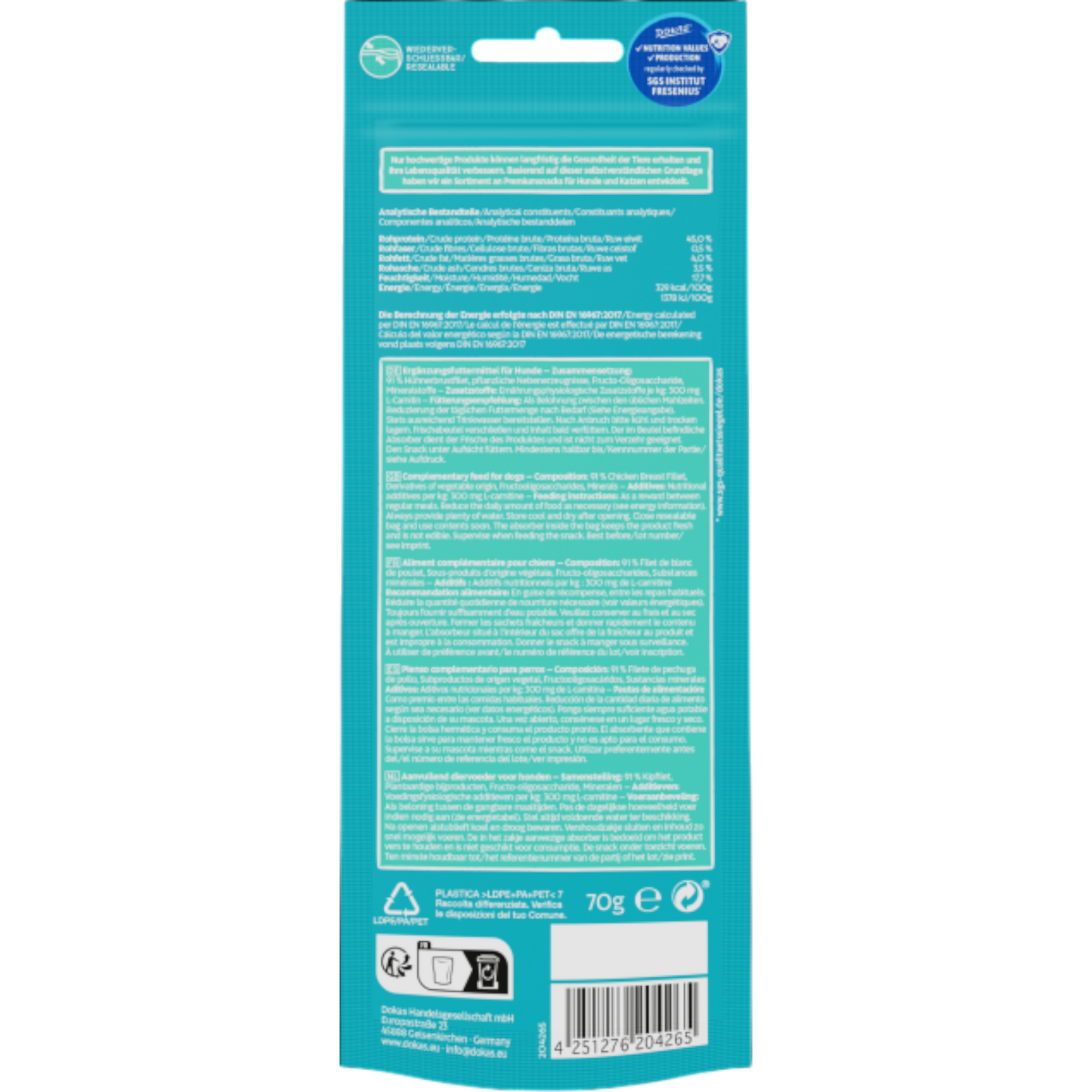 Dokas Dog - Minis Hühnerbrust