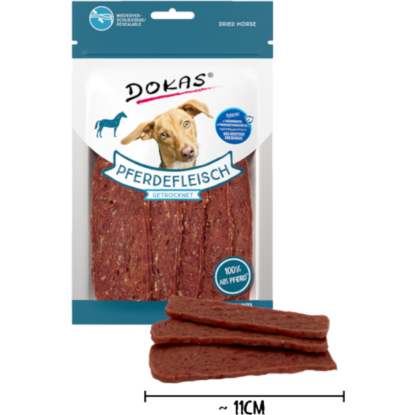 Dokas Dog - Pferdefleisch getrocknet