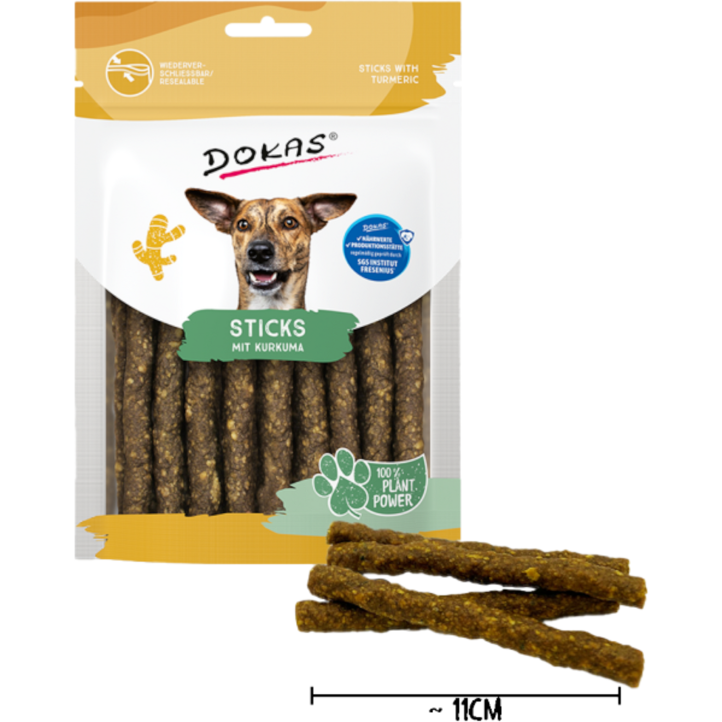 Dokas Dog - Sticks mit Kurkuma