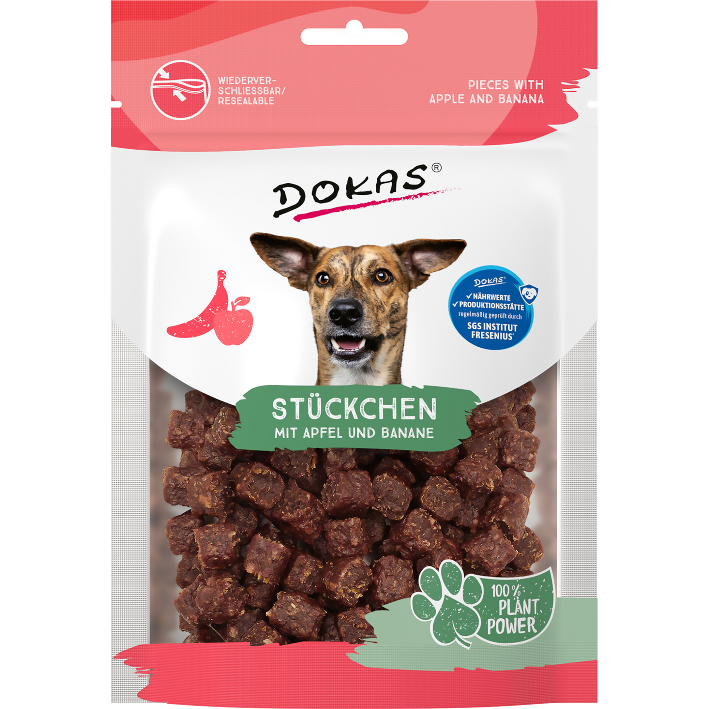 Dokas Dog - Stückchen mit Apfel & Banane