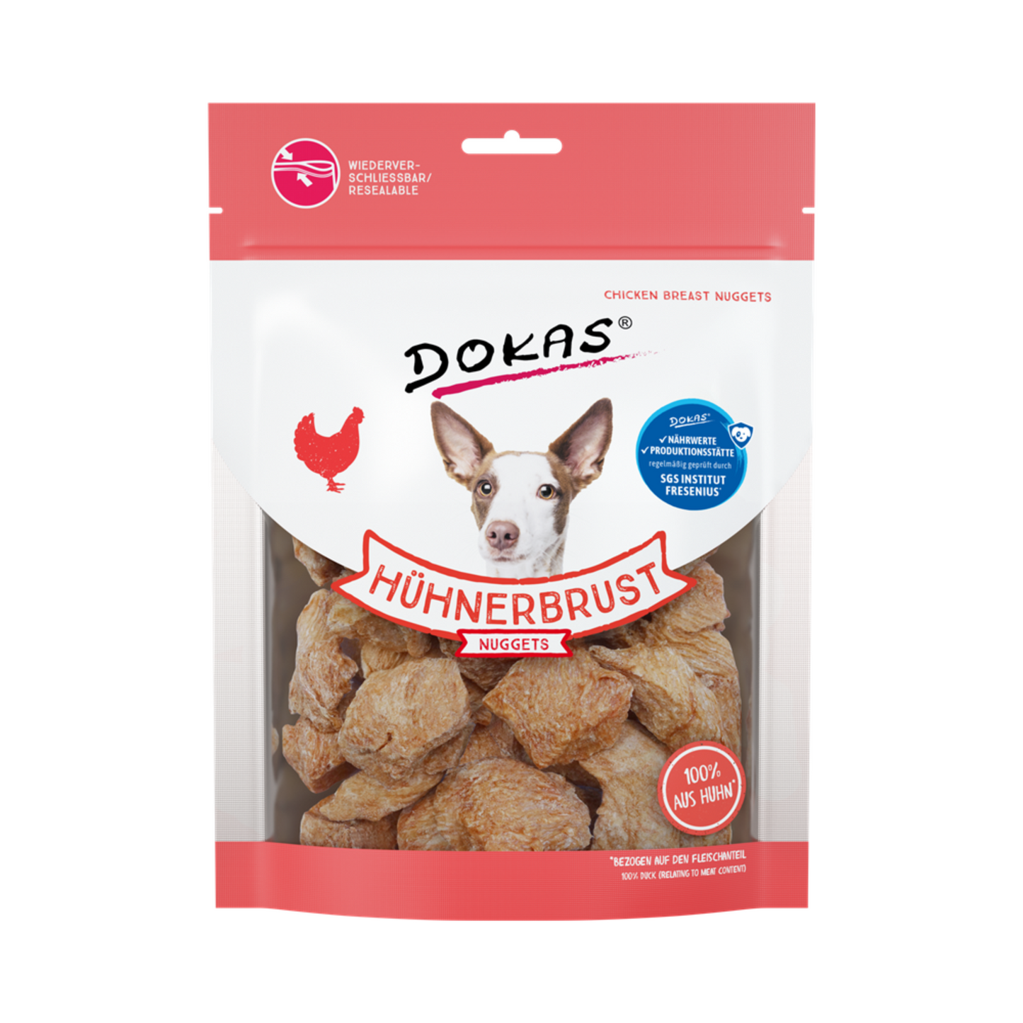 Dokas Dog Snack – Hühnerbrustfilet Nuggets