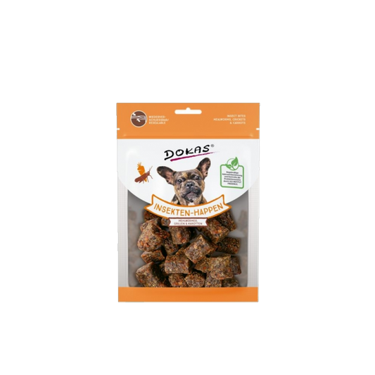 Dokas Insekten-Happen mit Karotten – der Snackgenuss für Hunde