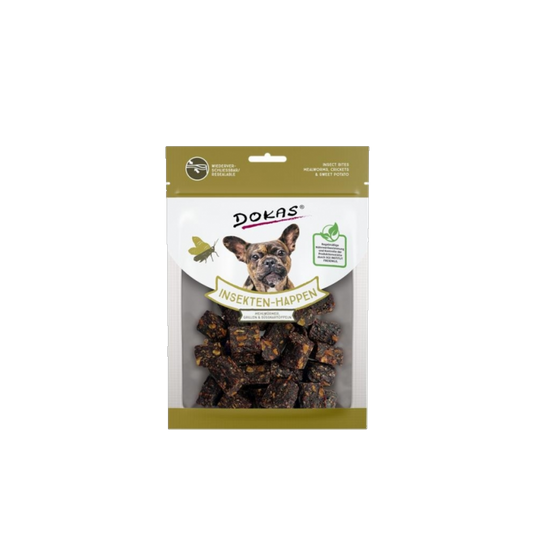 Dokas Insekten-Happen mit Süßkartoffel – der Snackgenuss für Hunde