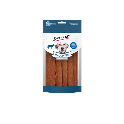 Dokas Kau-Chips mit Entenbrust und Kollagen – funktionaler Knabberspaß für Gelenke & Zähne
