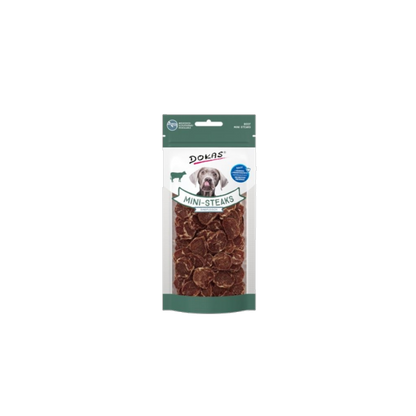 Dokas Kleine Steaks mit Rind & Kabeljau – kraftvoller Trainingssnack für zwischendurch