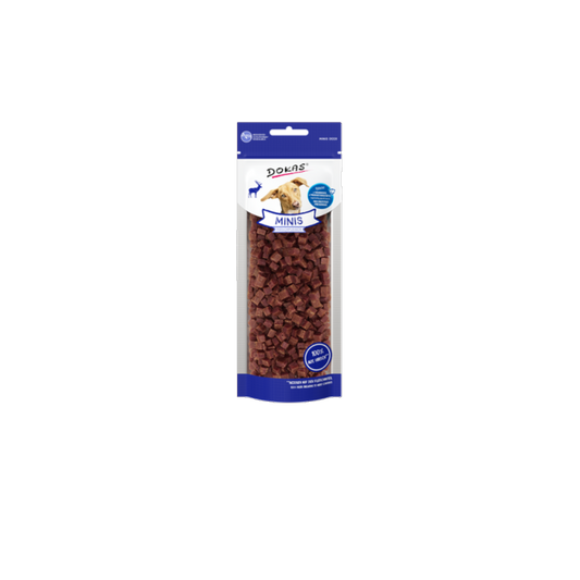 Dokas Minis mit Hirsch – handlicher Trainingssnack