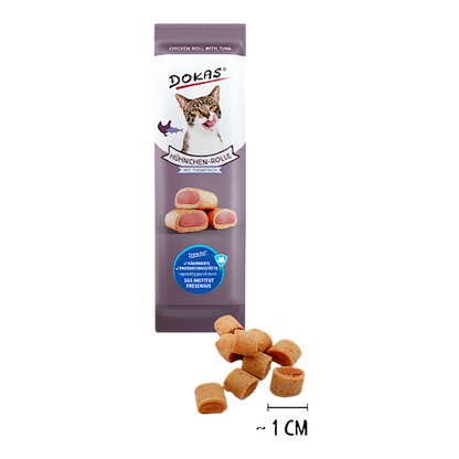 Dokas Cat - Hühnchen-Rolle mit Thunfisch