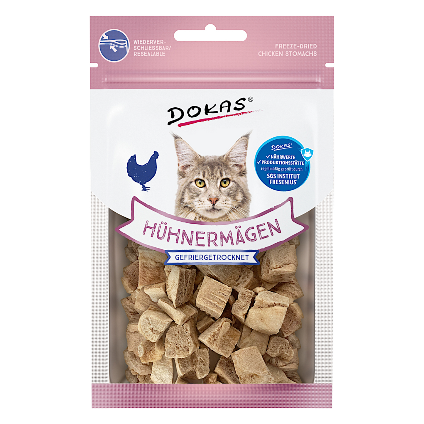 Dokas Cat - Hühnermägen (gefriergetrocknet)