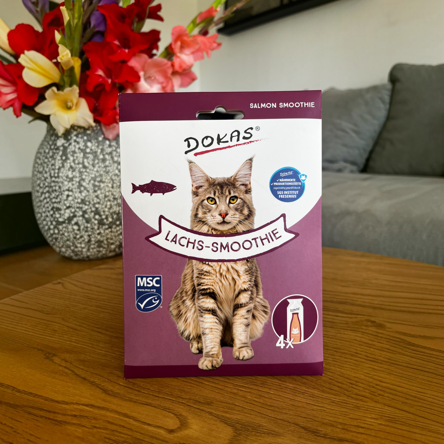 Dokas Cat - Lachs-Smoothie