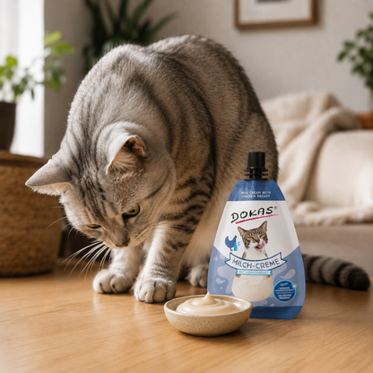 Dokas Cat - Milch-Creme mit Hühnerbrust