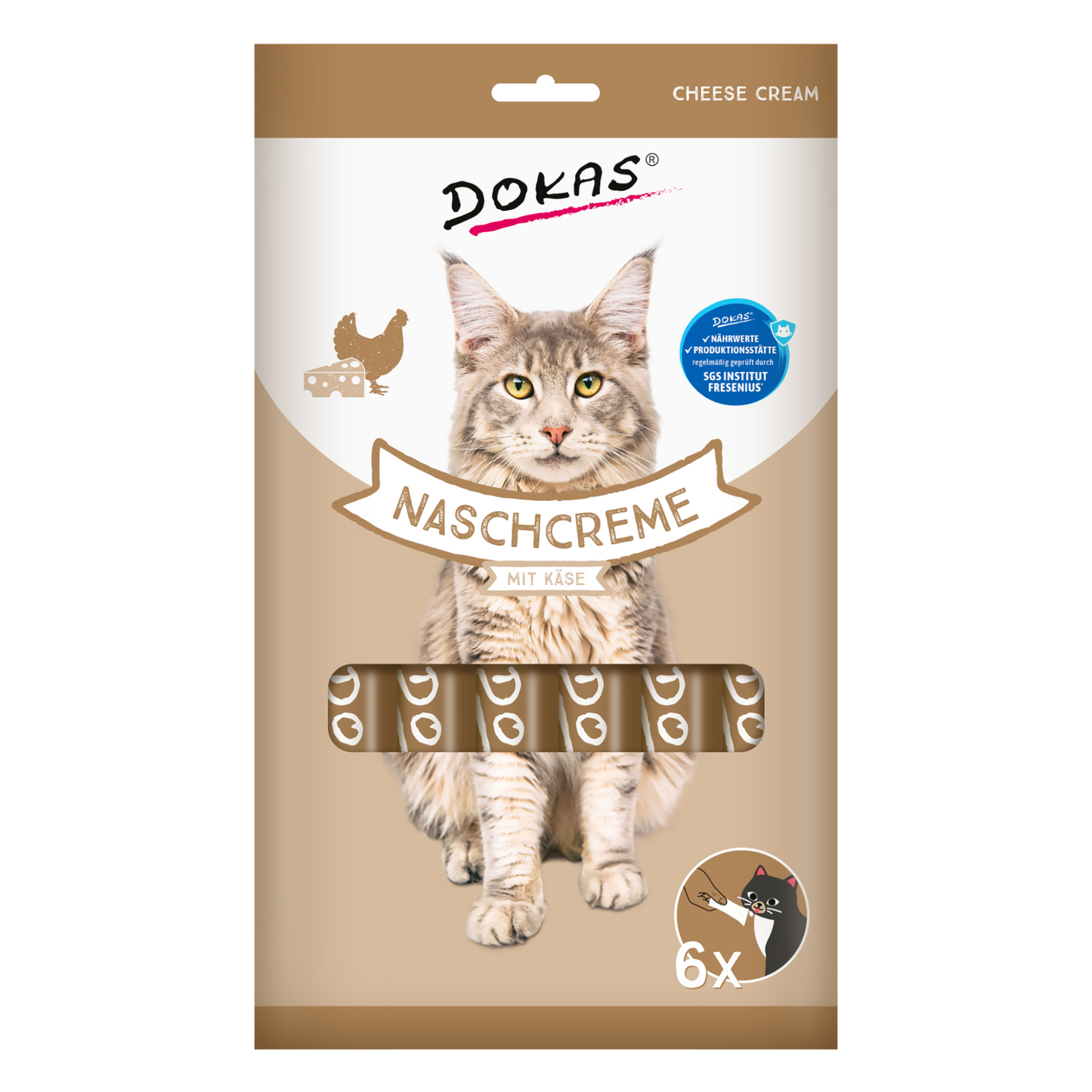 Dokas Cat - Nasch-Creme mit Käse