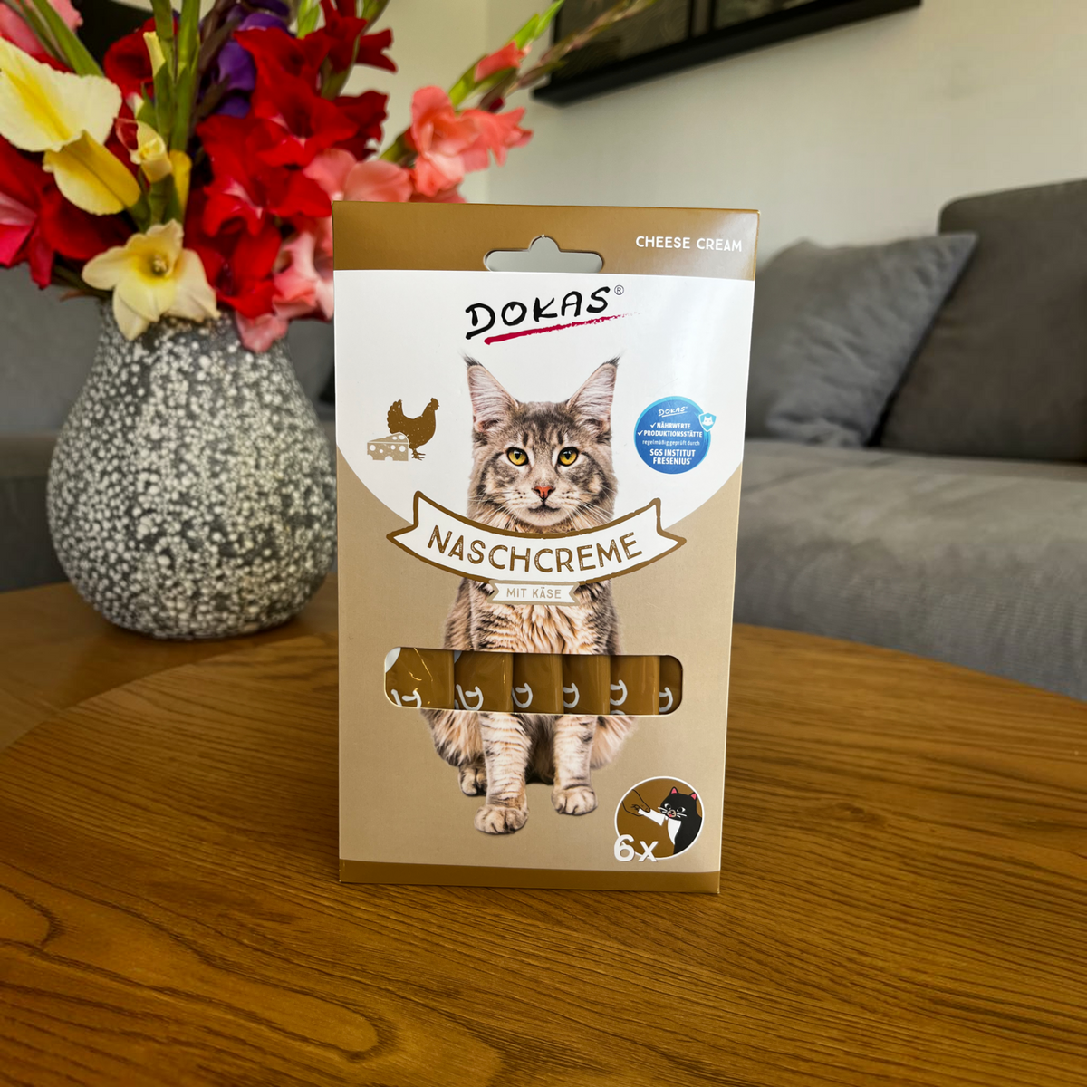 Dokas Cat - Nasch-Creme mit Käse
