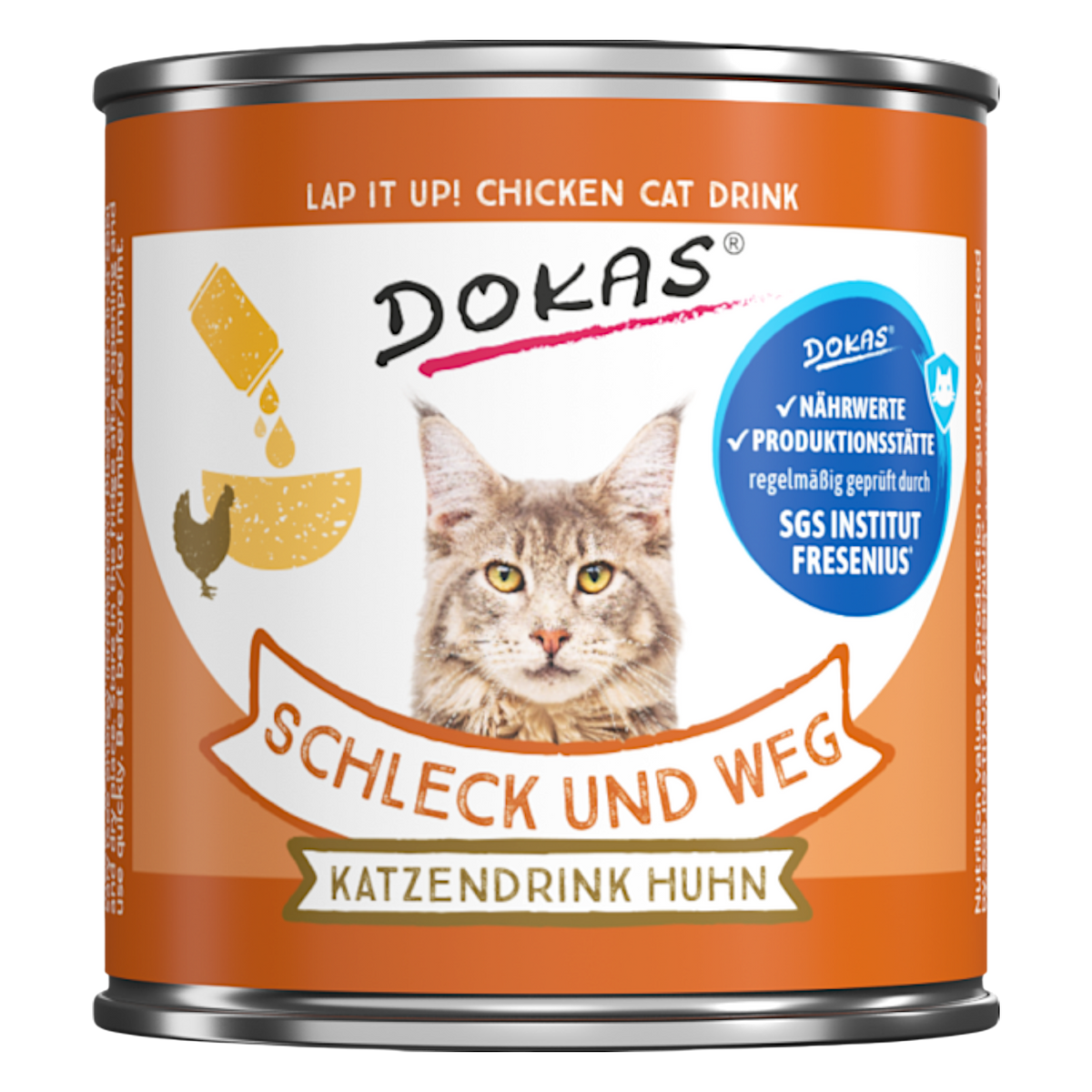 Dokas Cat - Schleck & weg Katzendrink Huhn