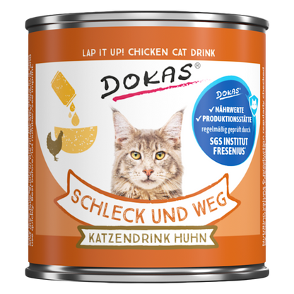 Dokas Cat - Schleck & weg Katzendrink Huhn
