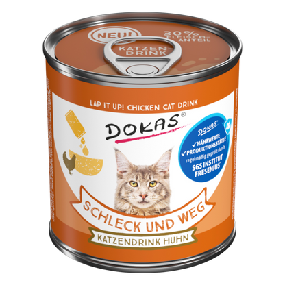 Dokas Cat - Schleck & weg Katzendrink Huhn
