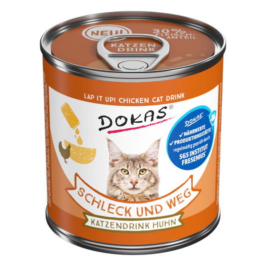 Dokas Cat - Schleck & weg Katzendrink Huhn