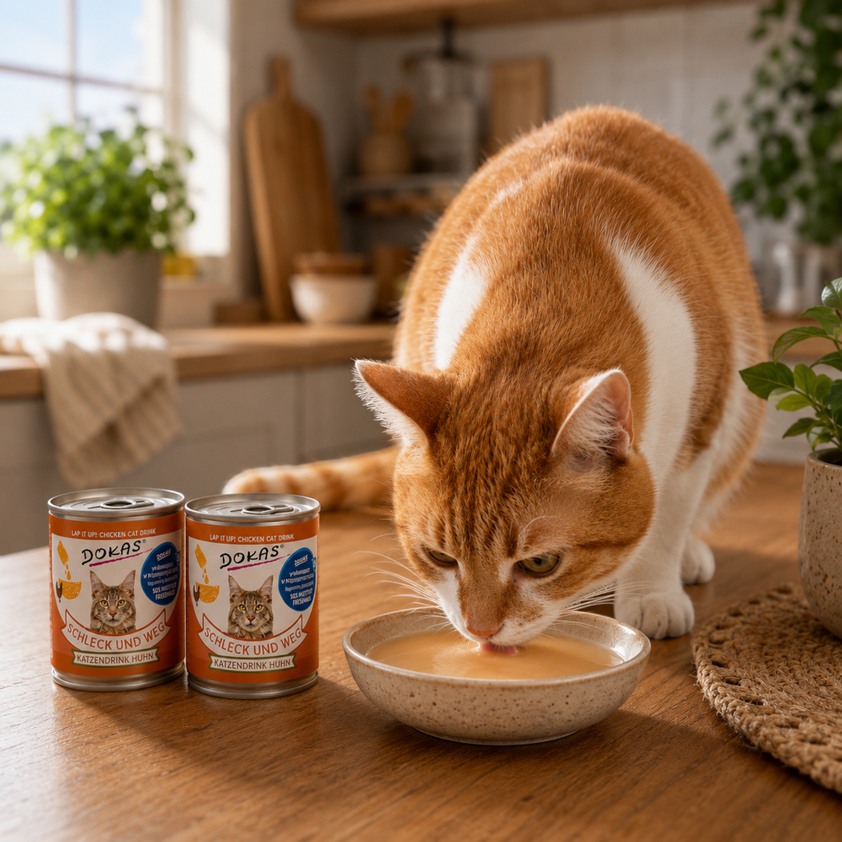 Dokas Cat - Schleck & weg Katzendrink Huhn