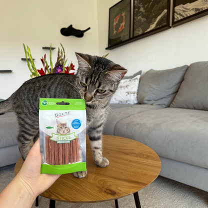 Dokas Cat - Sticks mit Lachsfilet