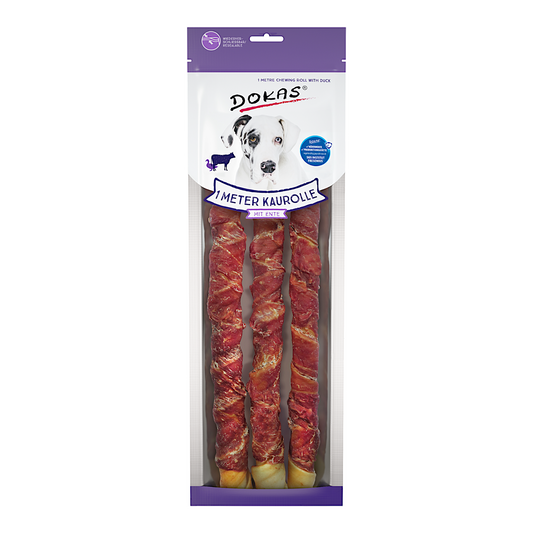 Dokas Dog - 1m Kaurolle mit Ente