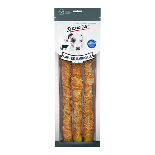 Dokas Dog - 1m Kaurolle mit Huhn