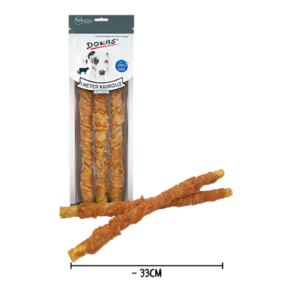 Dokas Dog - 1m Kaurolle mit Huhn