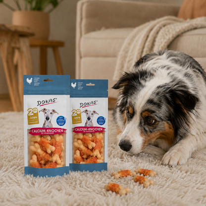 Dokas Dog - Calcium-Knochen mit Hühnerbrust