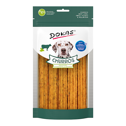 Dokas Dog - Churros mit Rinderleber