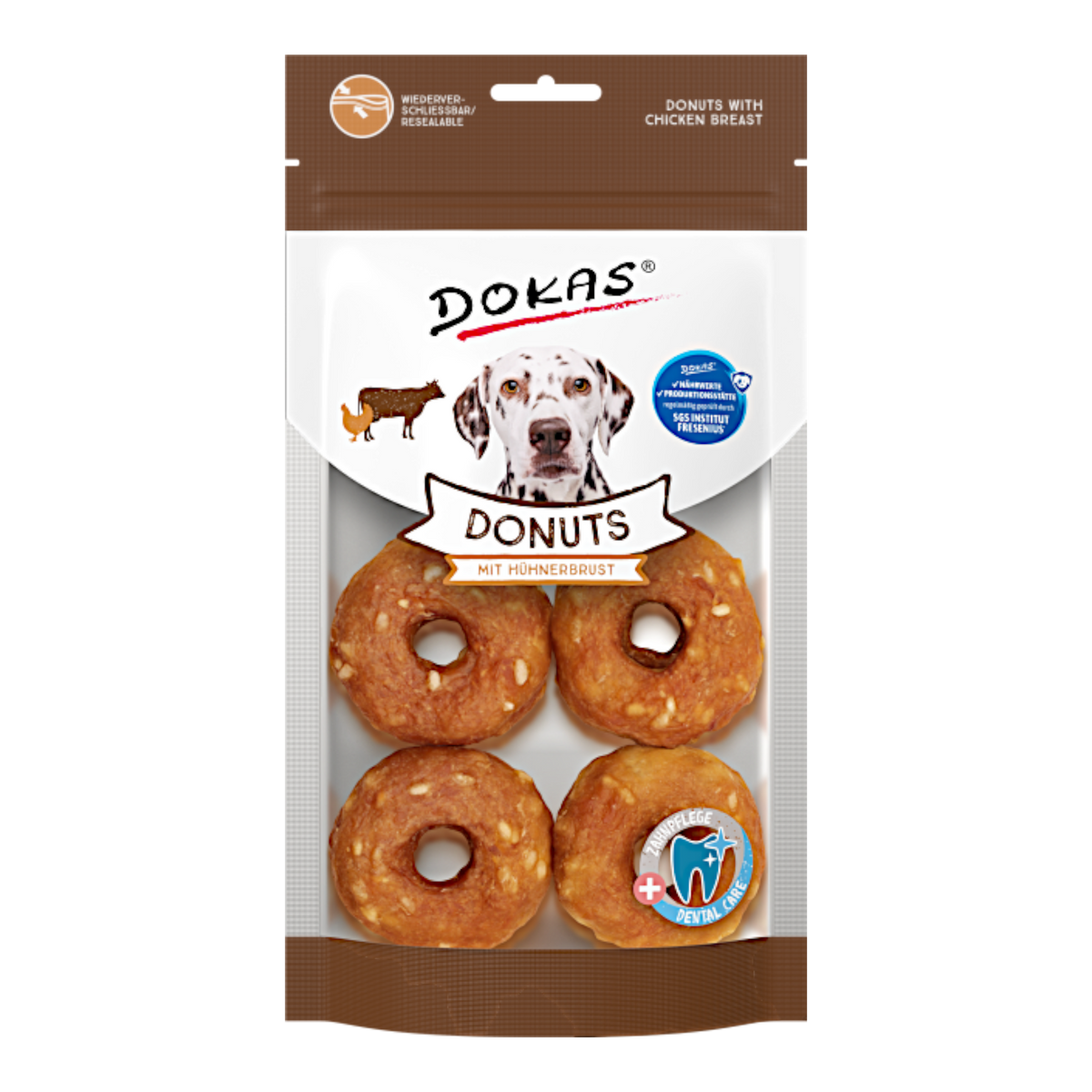Dokas Dog - Donuts mit Hühnerbrust