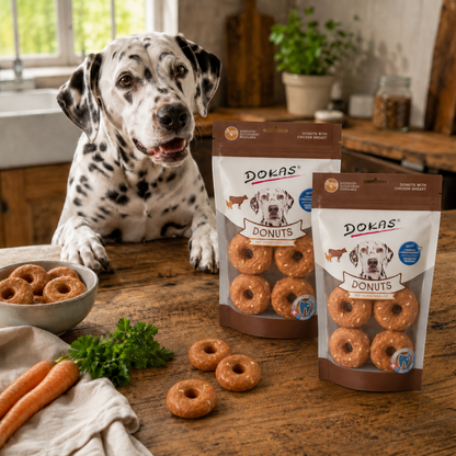 Dokas Dog - Donuts mit Hühnerbrust