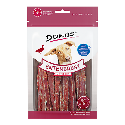 Dokas Dog - Entenbrust Streifen