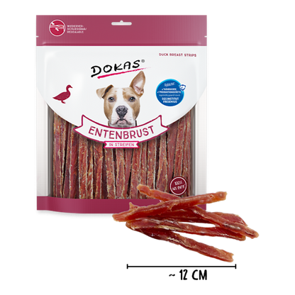 Dokas Dog - Entenbrust Streifen
