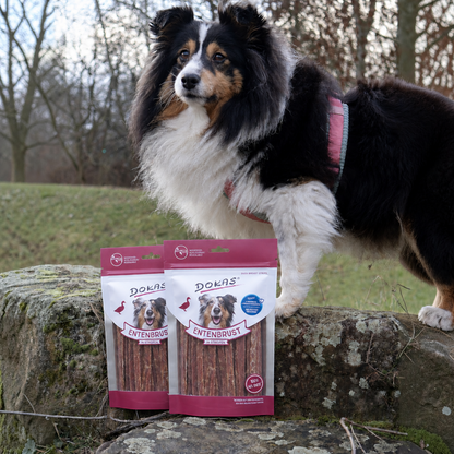 Dokas Dog - Entenbrust Streifen