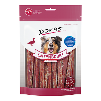 Dokas Dog - Entenbrust Streifen